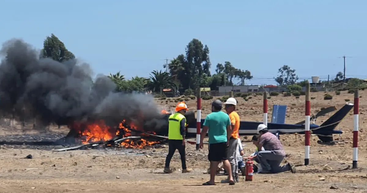 Muerte piloto capota helicoptero en Pichidangui