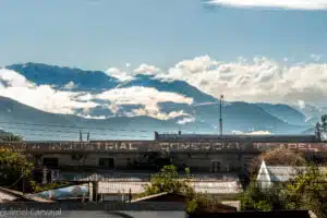 Cerros Nevados y Edificio patrimonial Faro Pimentón, Illapel, Provincia de Choapa