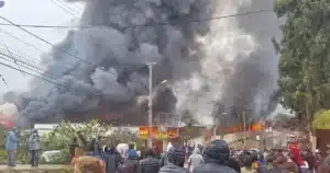 Incendio Plaza de Abasto, Illapel