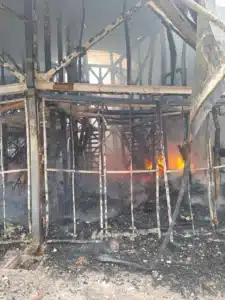 Incendio Plaza de Abasto, Illapel