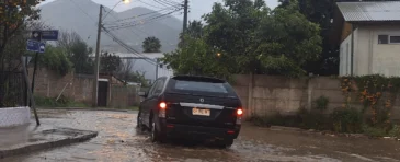 Lluvia camioneta