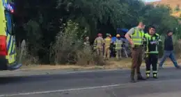 Accidente automovilístico El Maitén